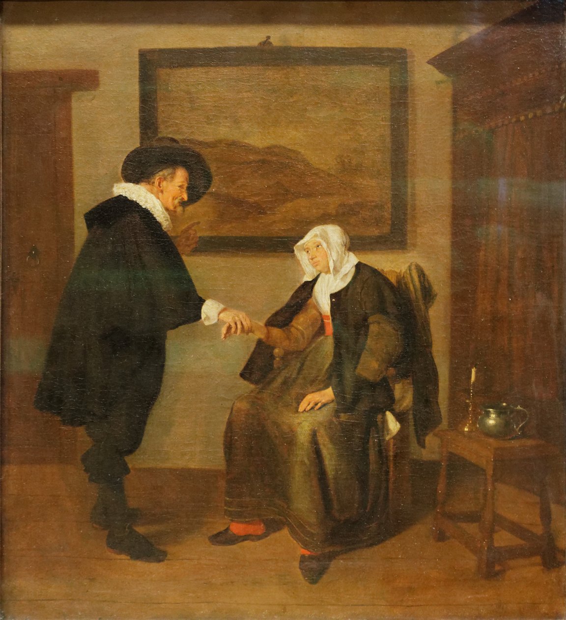 Quiringh Gerritsz. van Brekelenkam - La visite du médecin od Quiringh Van Brekelenkam