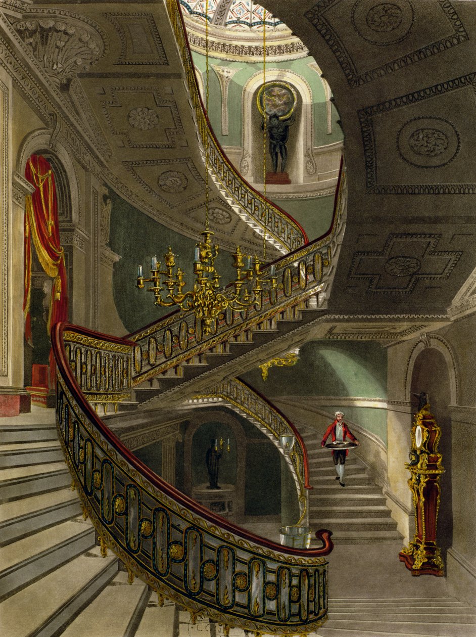 Velké schodiště, Carlton House od R.G. Reeve