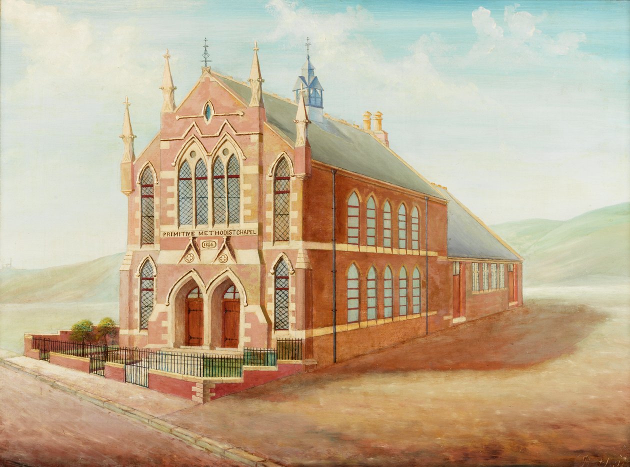 Primitivní metodistická církev v Moor Street od R.M. Hall