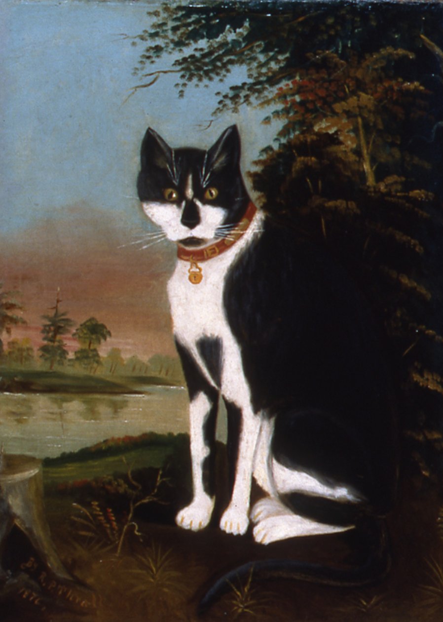Minnie z okraje vesnice, 1876 od R.P. Thrall