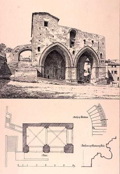 Fonte Branda, Siena, Itálie, z 