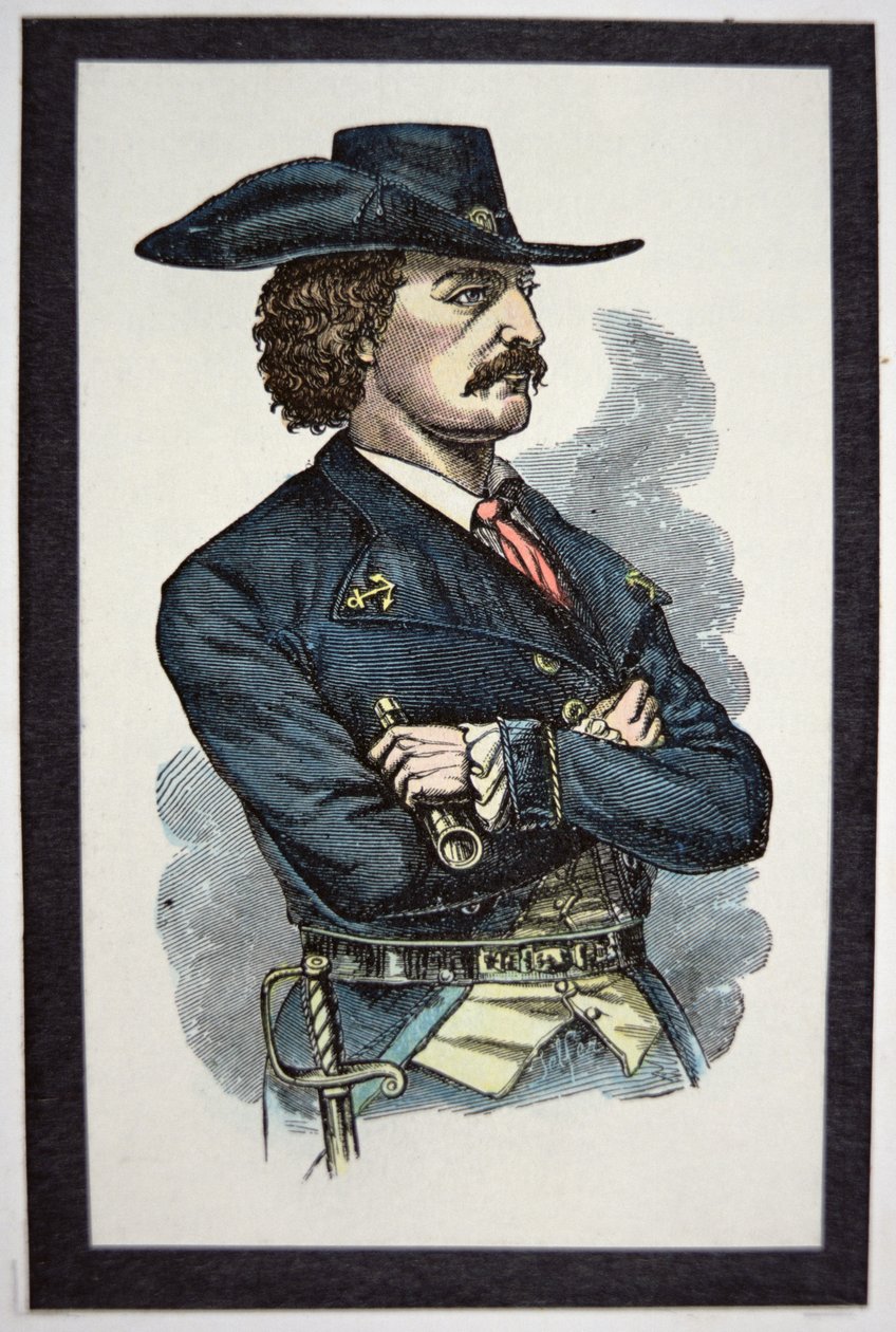 Jean Lafitte (barevná rytina) od R. (after) Telfer