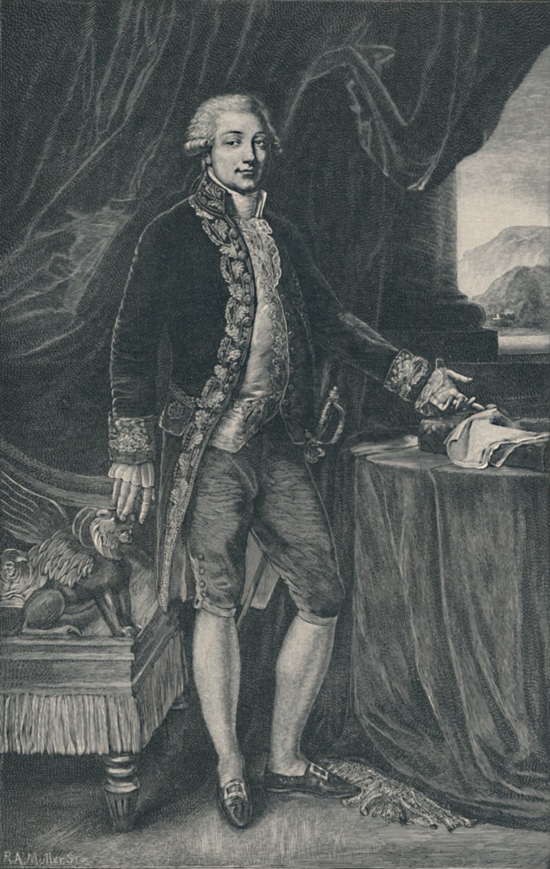Carlo Buonaparte - Otec Napoleona Bonaparte, 1804, 1896 od R. A. Muller