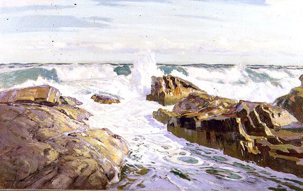 Ranní světlo, St. Ives, kolem roku 1922 od R. Borlase Smart