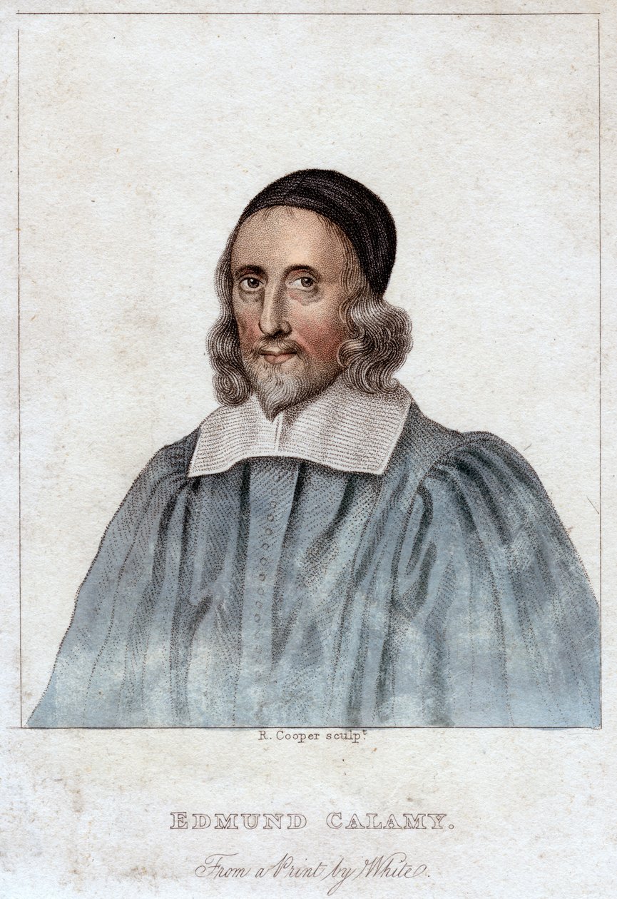 Edmund Calamy starší, vedoucí anglické presbyteriánské církve ze 17. století, počátek 19. století. od R. Cooper