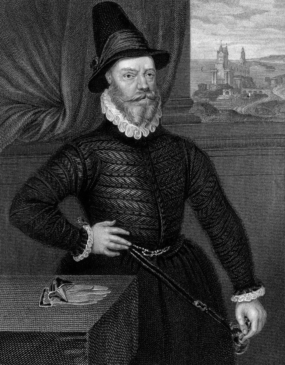 James Douglas, 4. hrabě z Mortonu c1525-1581, 1824. od R. Cooper
