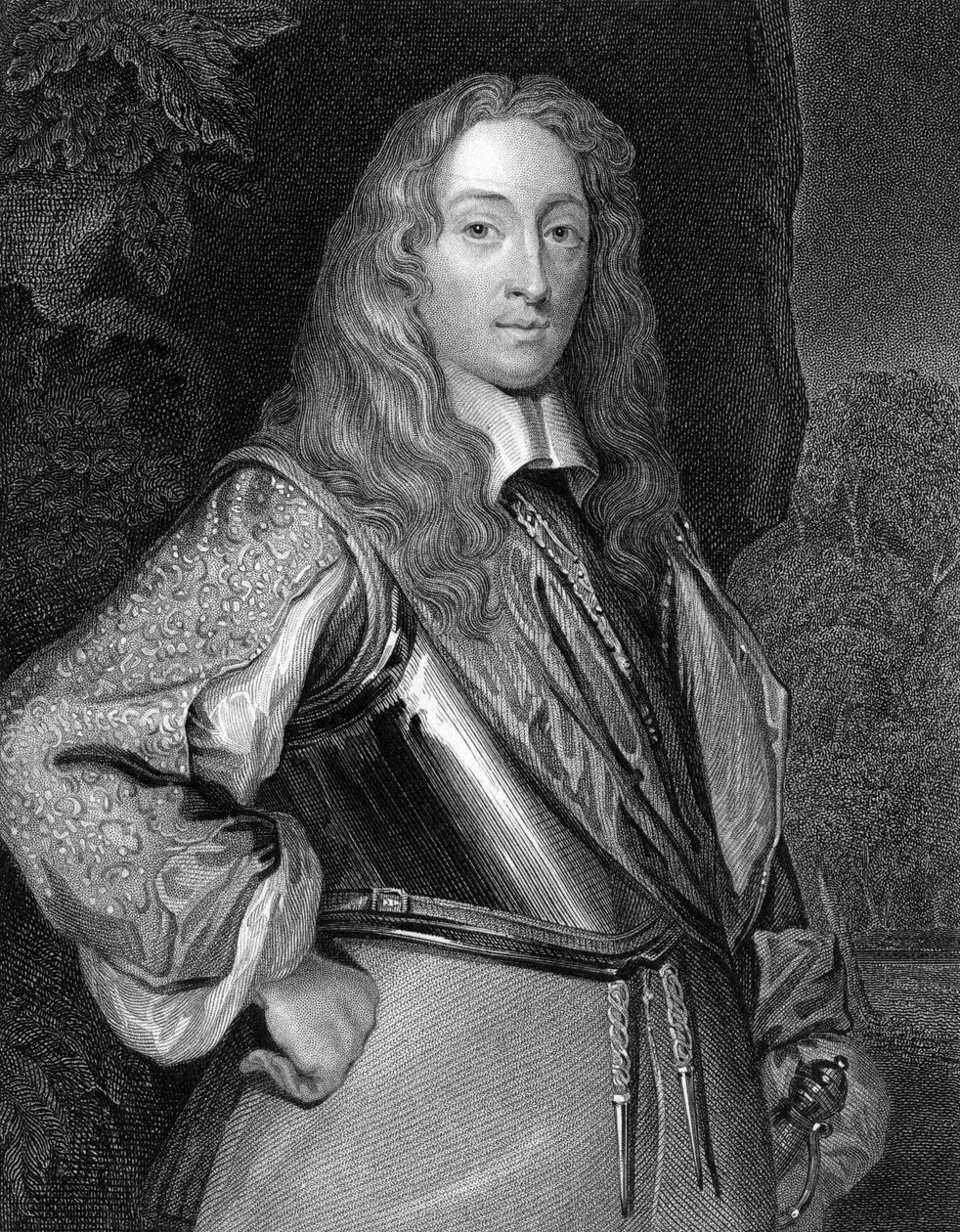 Robert Greville, druhý baron Brooke 1608-1643, 1824 od R. Cooper