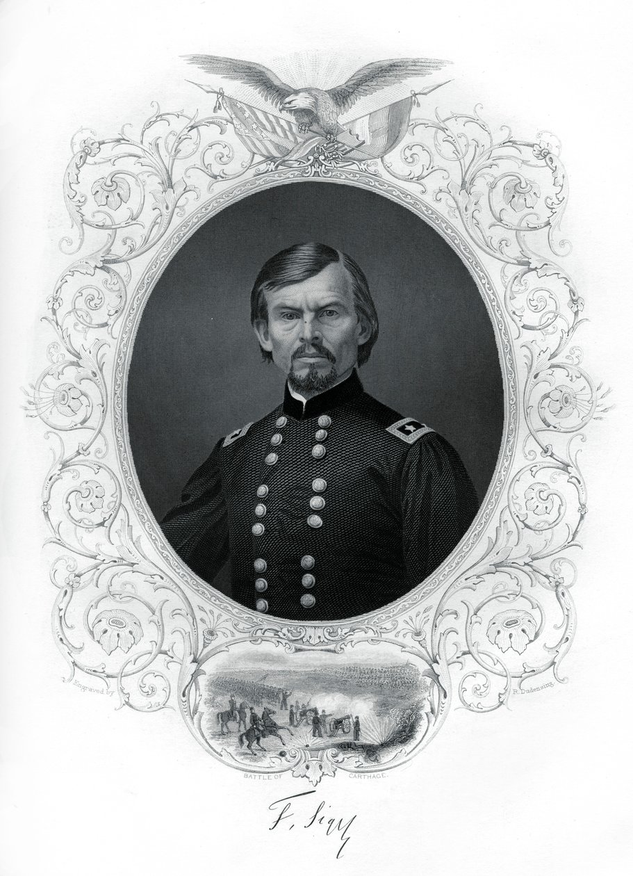 Generál Franz Sigel, generál Unie v americké občanské válce, 1862-1867. od R. Dudensing
