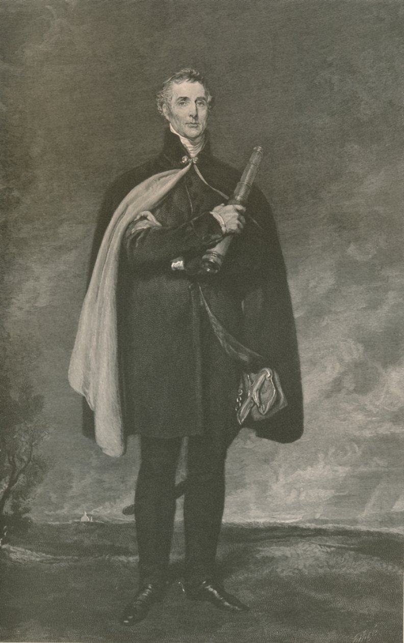 Polní maršál Arthur Wellesley, vévoda z Wellingtonu, c1810, 1896 od R. G. Tietze