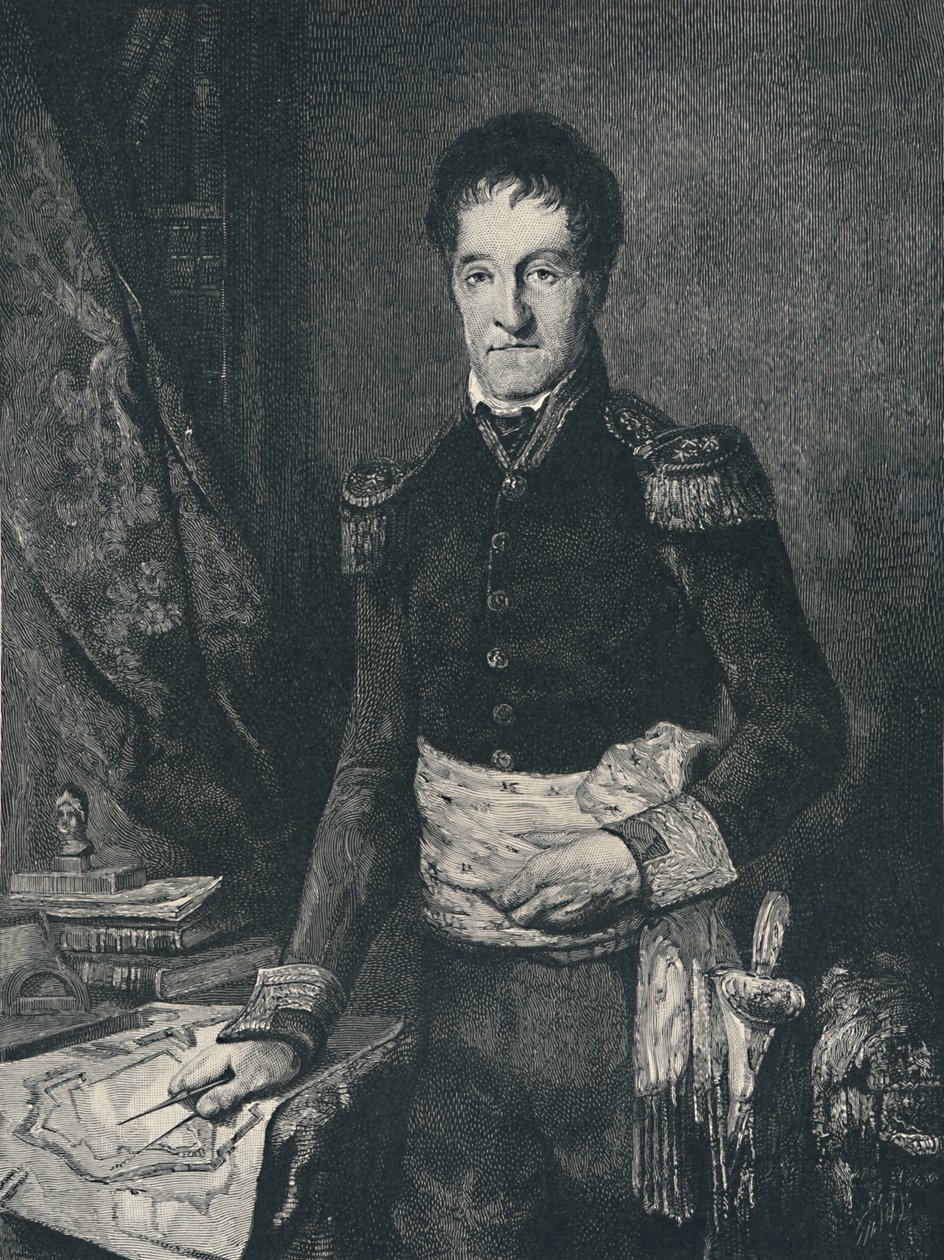 Lazare-Nicolas-Marguerite Carnot, c1800-1823, 1896 od R. G. Tietze