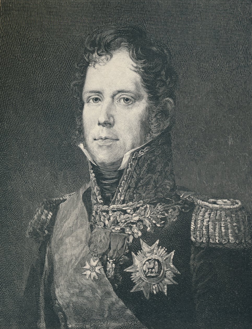 Maršál Michel Ney, vévoda z Elchingenu, princ z Moskwy, c1805, 1896 od R. G. Tietze