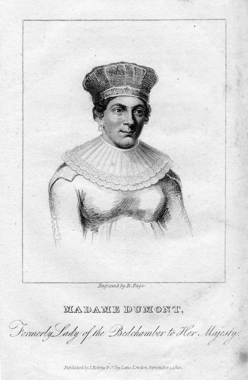 Madame Dumont, 19. století. od R. Page