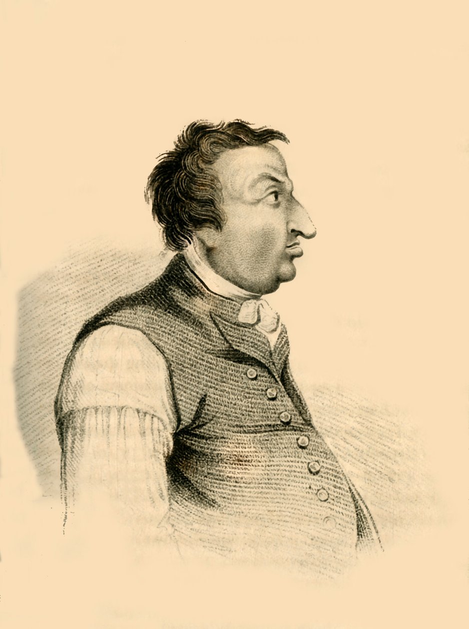 Nathaniel Bentley. Dobře známý Dirty Dick, 1821. od R. Page