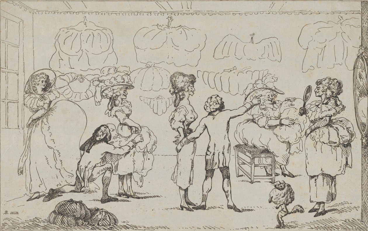 The Bum Shop, 11. července 1785. od R. Rushworth.