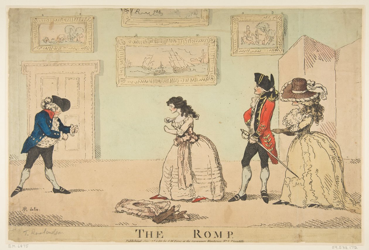 The Romp, 3. ledna 1786. od R Rushworth