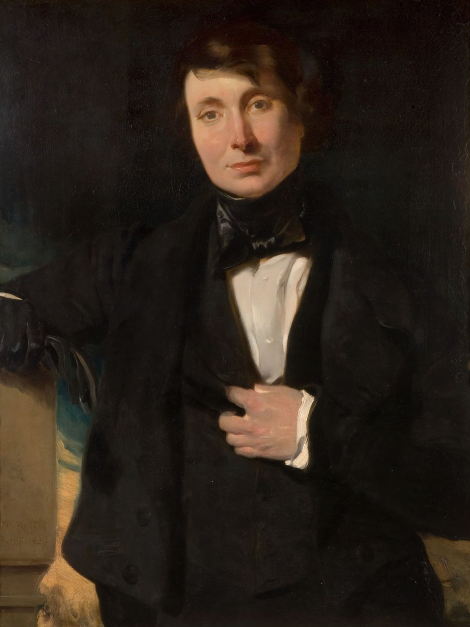 Portrét muže, 1839. od R. T. Bott