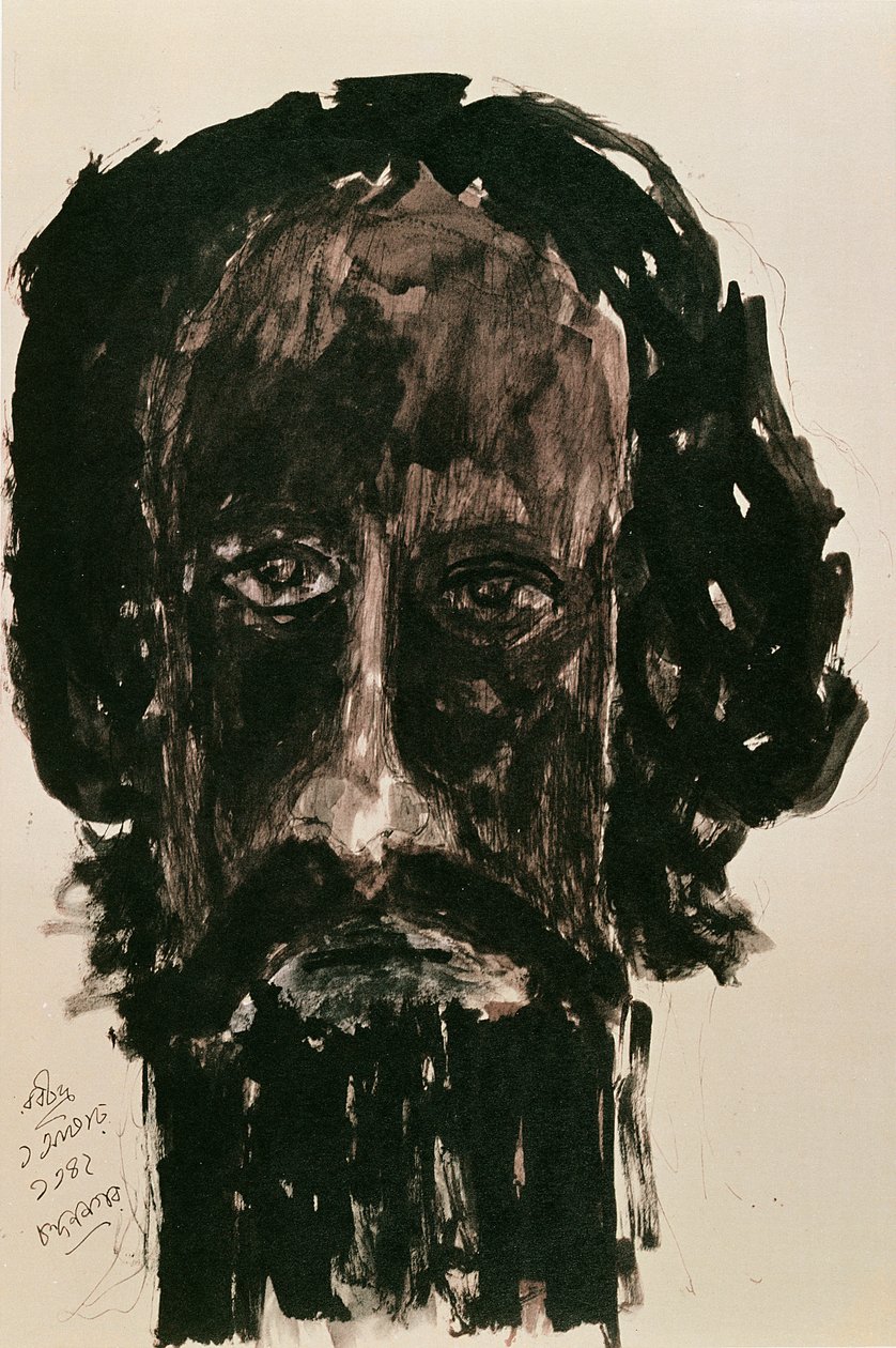 Autoportrét od Rabindranath Tagore