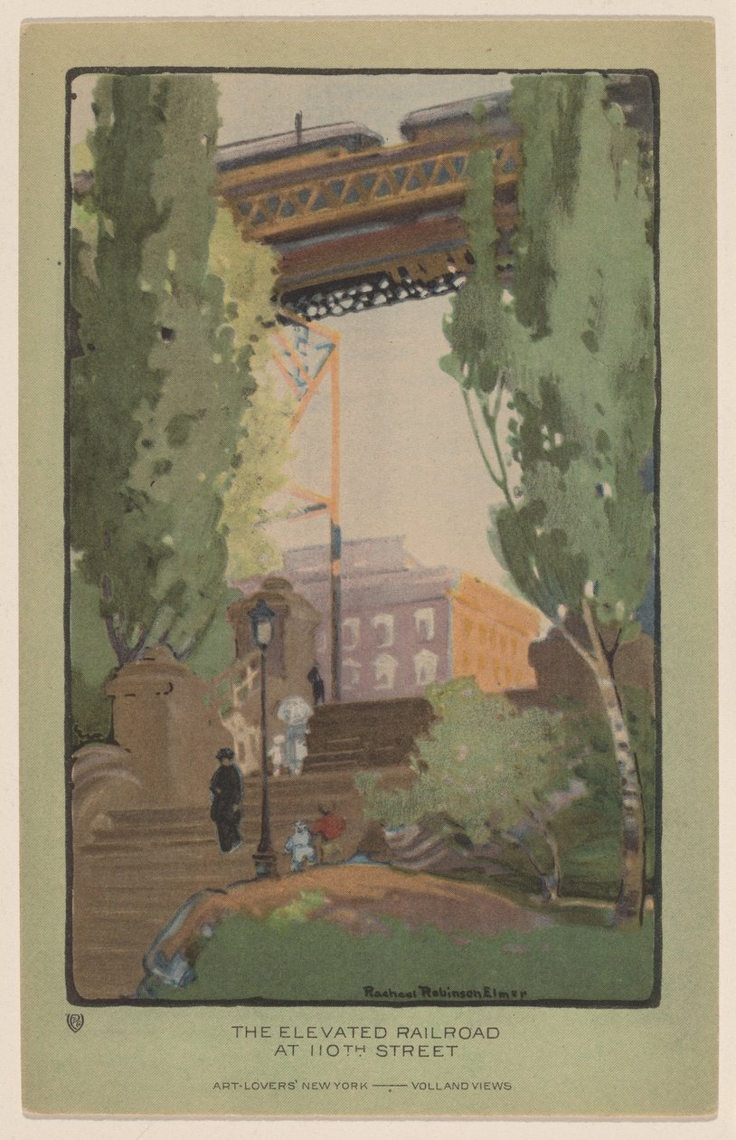 Elevated Railroad na 110th Street od Rachael Robinson Elmer