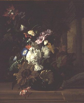 Váza s květinami od Rachel Ruysch