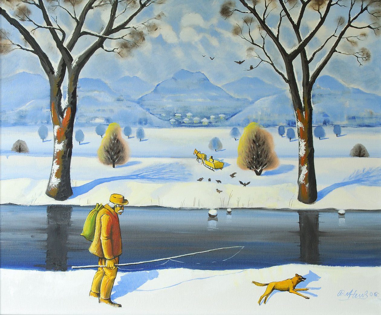 Winters Walk, 2005 od Radi Nedelchev