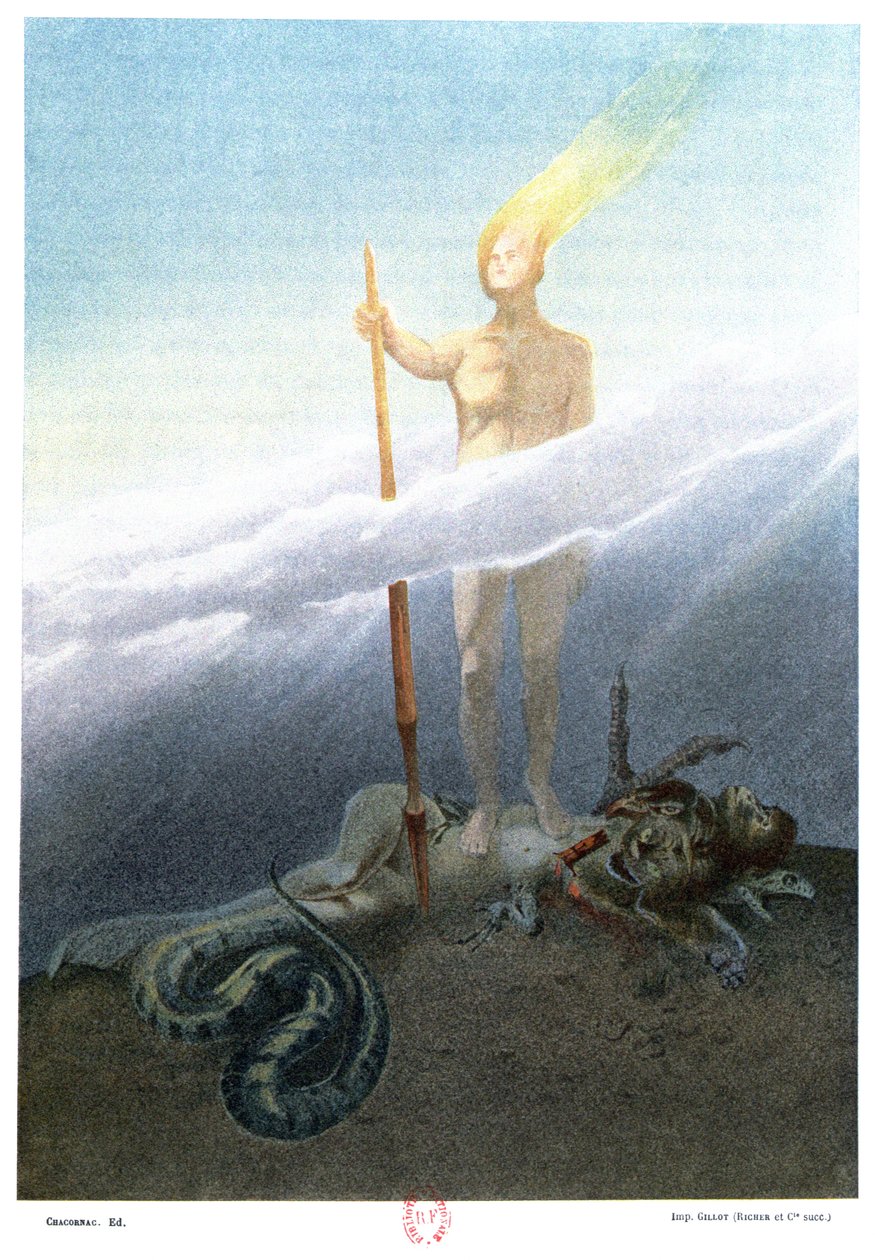 Absolution through Reinkarnation, ilustrace z 