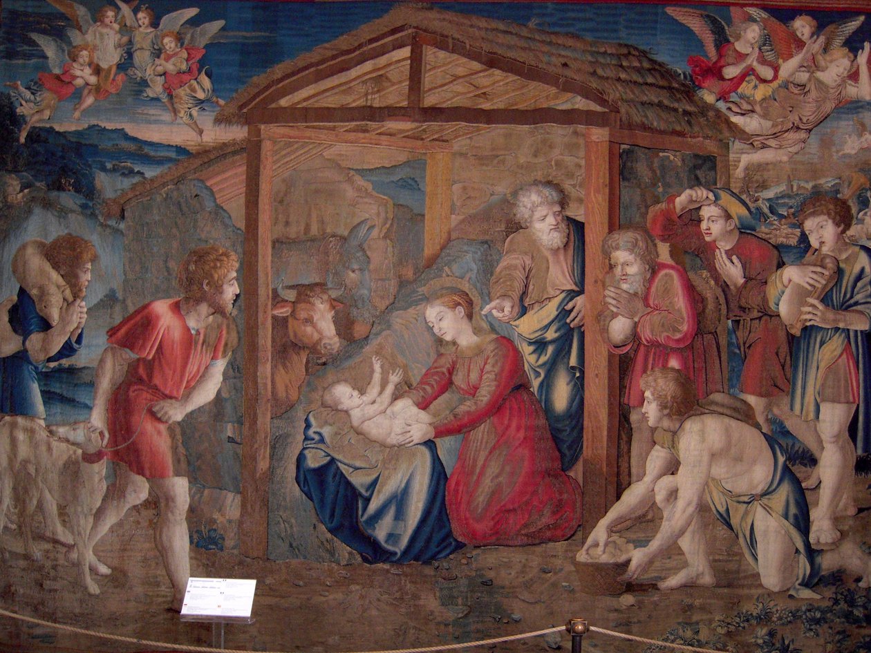 Klanění ovčáků od Raffaello Sanzio Raphael