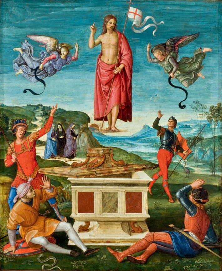 Kristovo vzkříšení od Raffaello Sanzio Raphael
