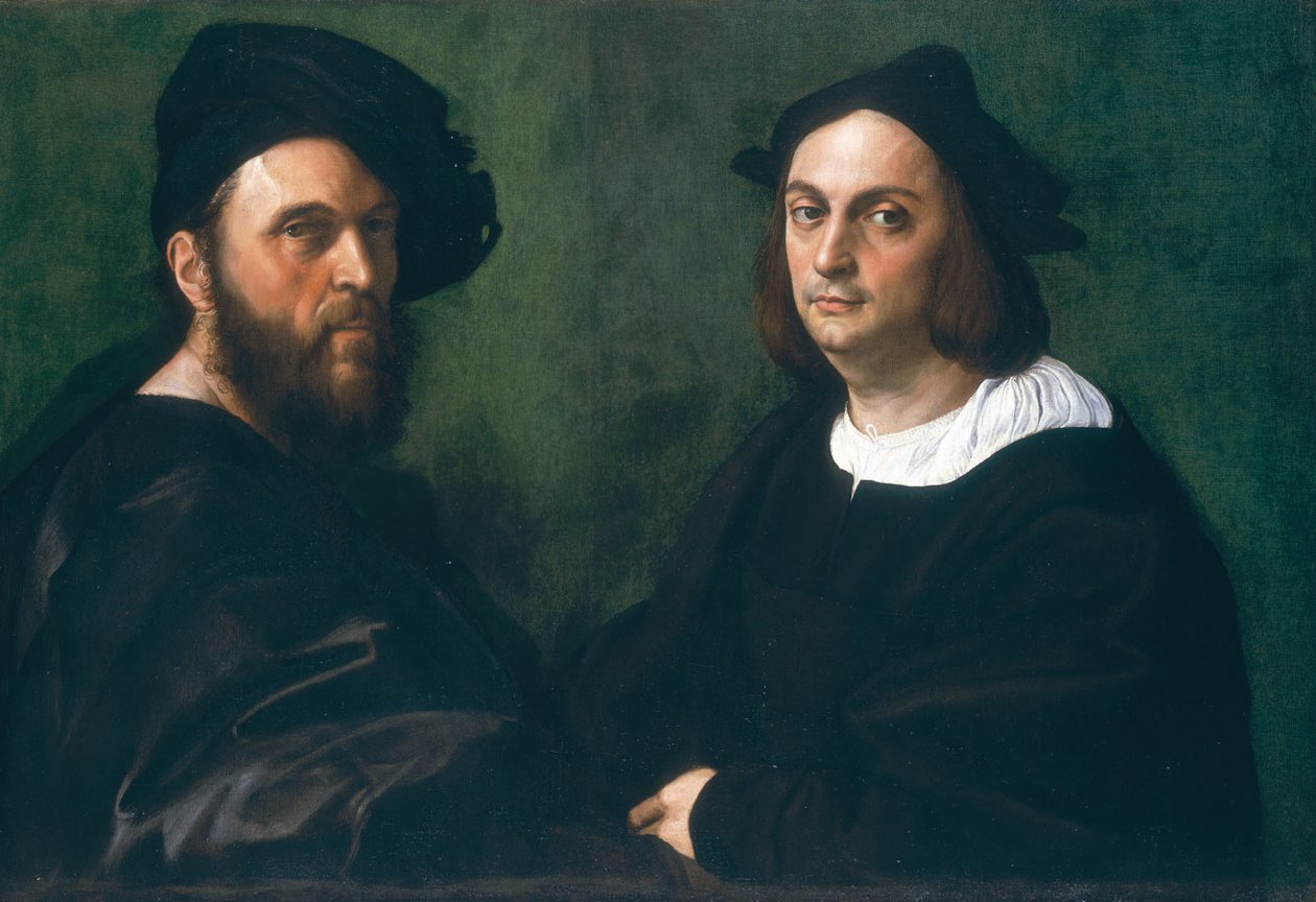 Dvojitý portrét od Raffaello Sanzio Raphael
