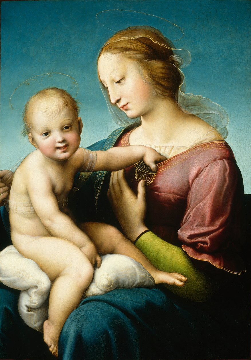 Velká Madonna Cowper od Raffaello Sanzio Raphael