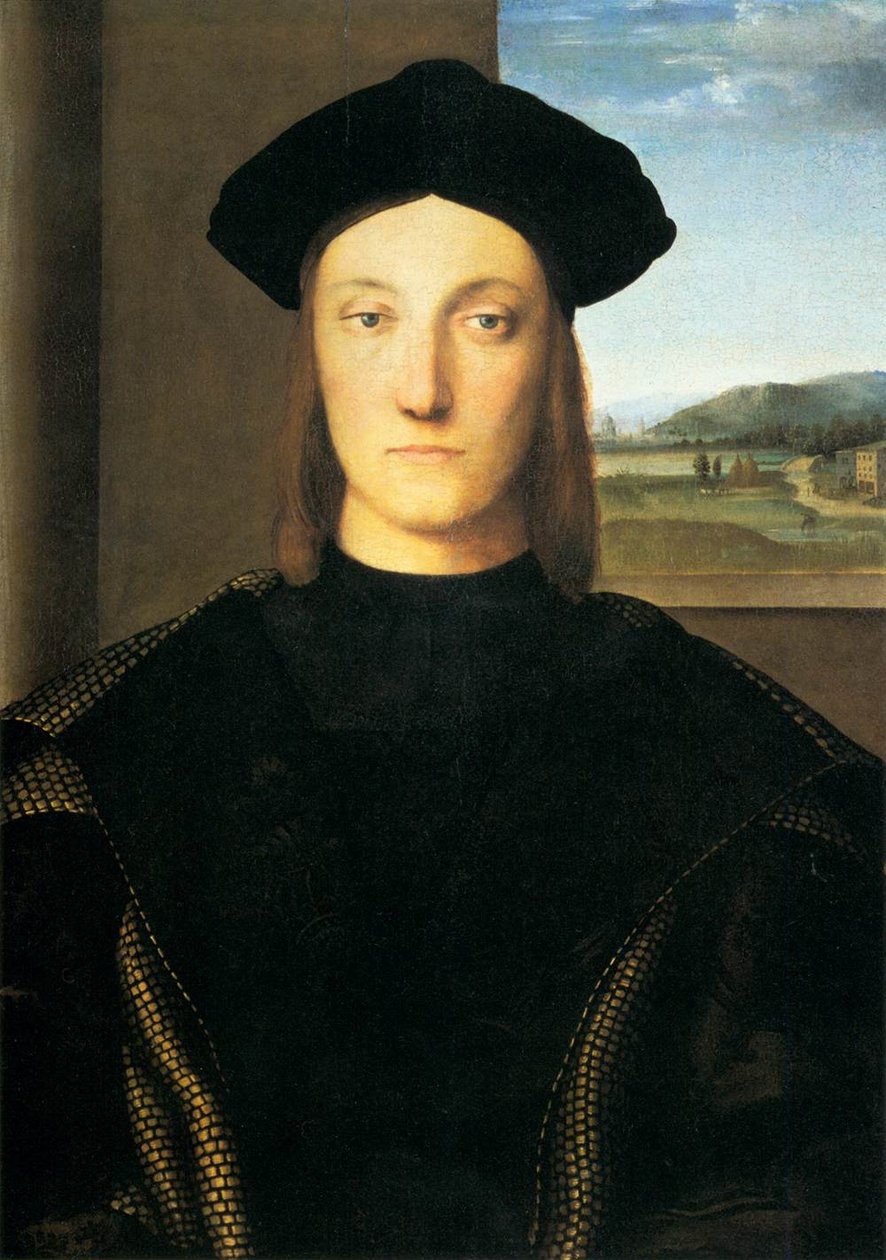 Guidobaldo da Montefeltro od Raffaello Sanzio Raphael