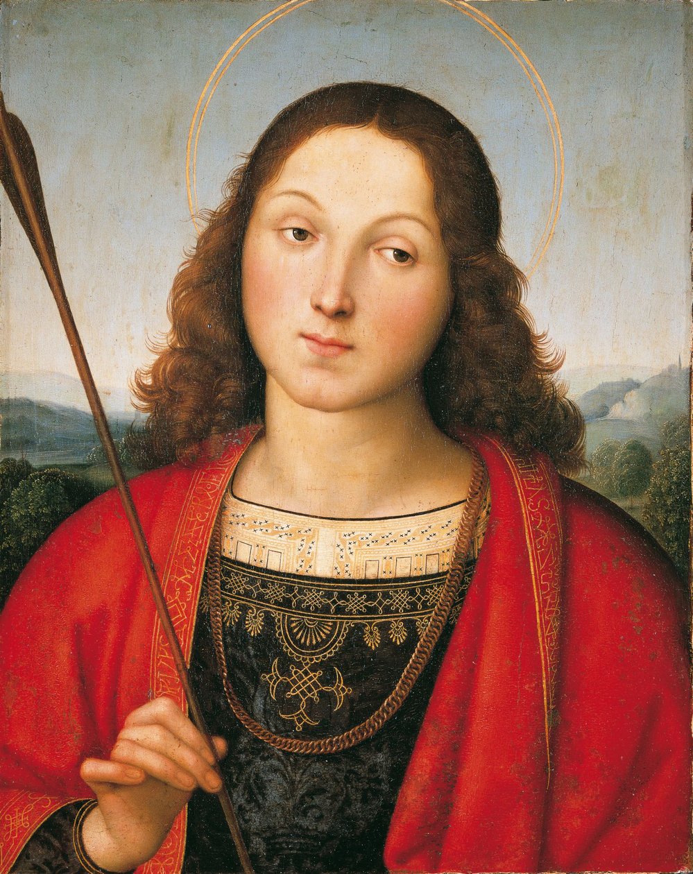 Hl. Sebastian od Raffaello Sanzio Raphael