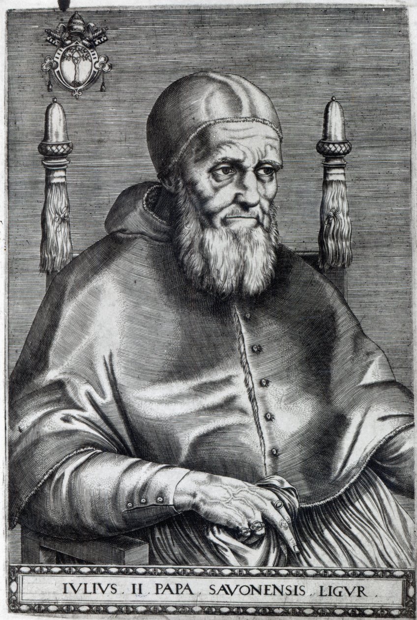 Papež Julius II od Raffaello Sanzio Raphael