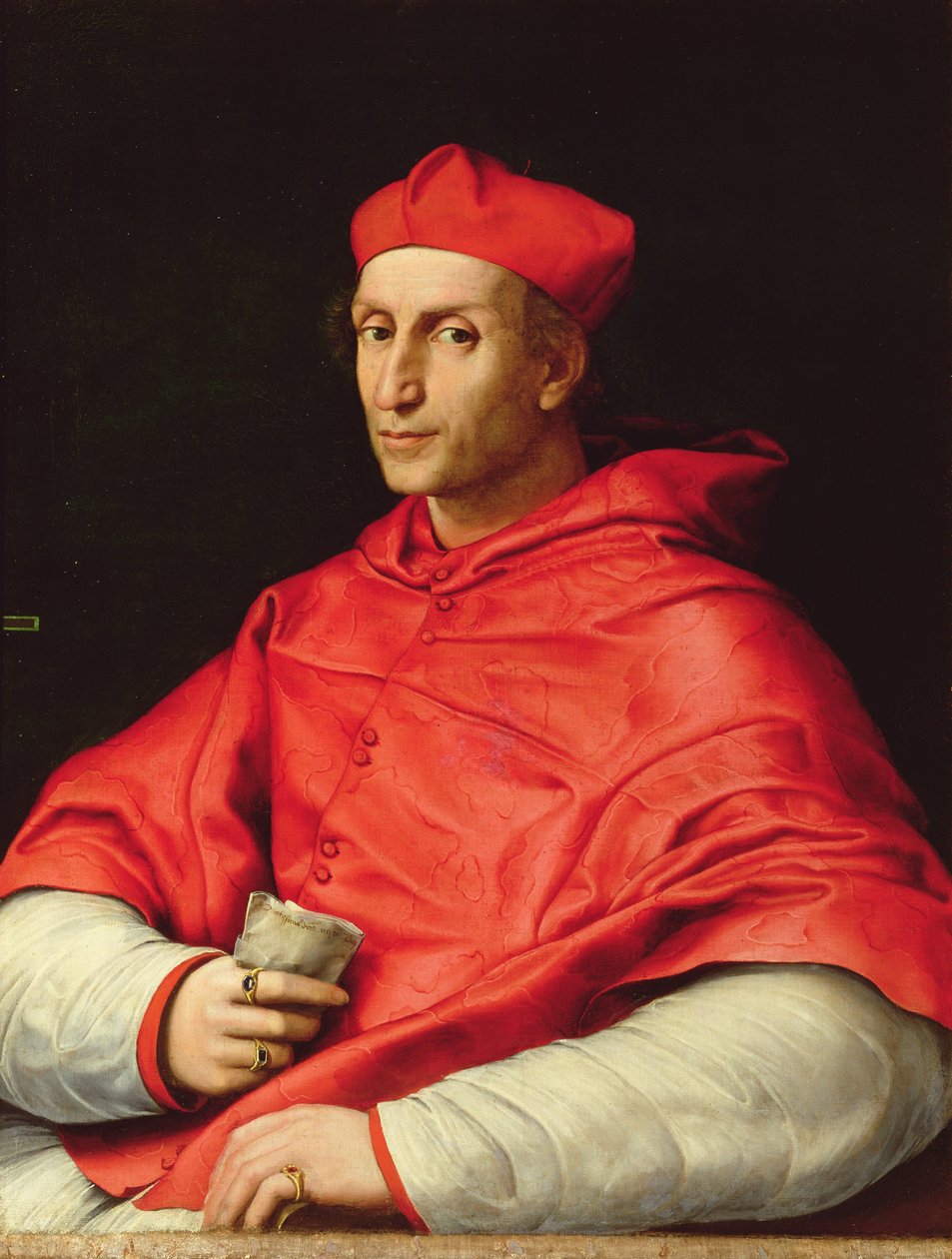 Portrét kardinála Dovizziho z Bibbieny (1470-1520) od Raffaello Sanzio Raphael