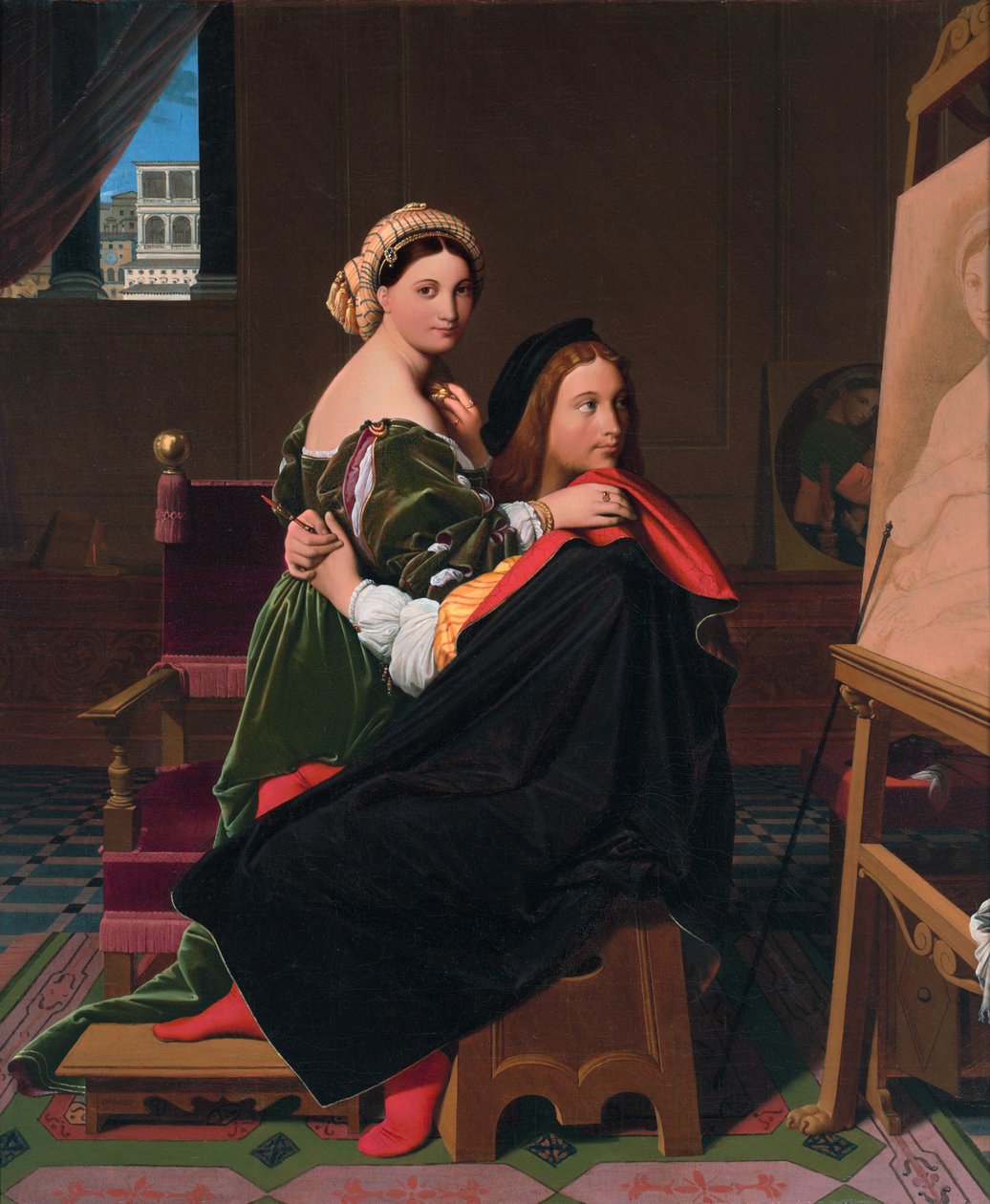 Rafael a Fornarina od Raffaello Sanzio Raphael