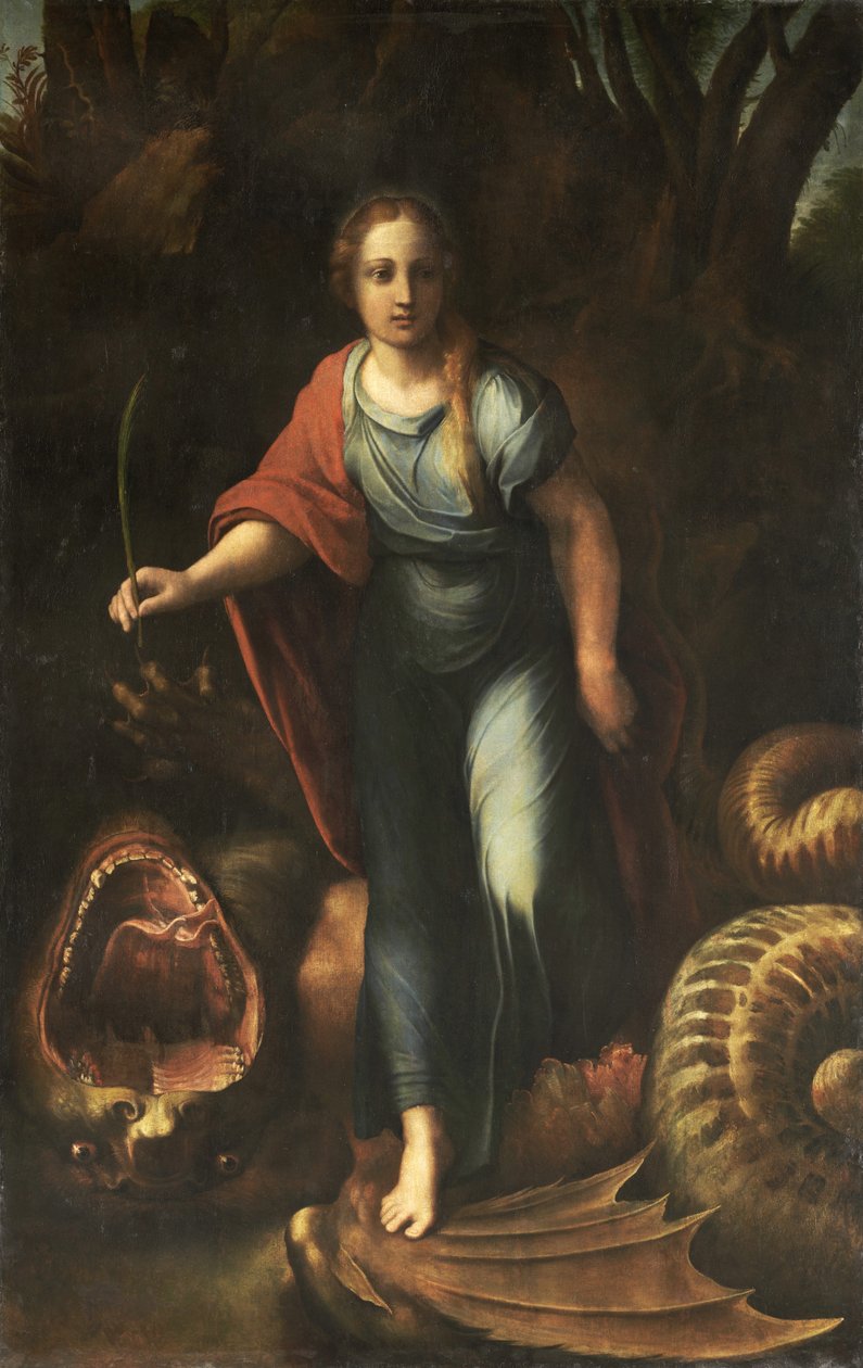 Svatá Markéta od Raffaello Sanzio Raphael