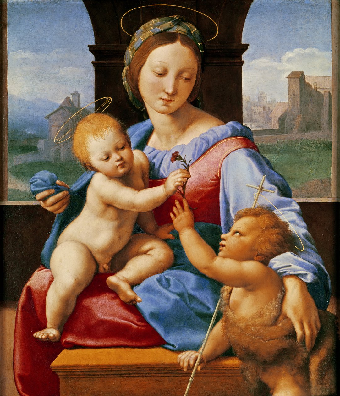 Aldobrandini Madonna nebo The Garvagh Madonna, c.1509-10 od Raffaello Sanzio Raphael
