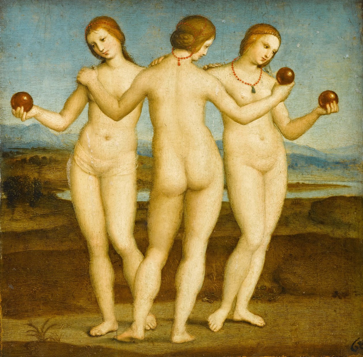 Tři Grácie od Raffaello Sanzio Raphael