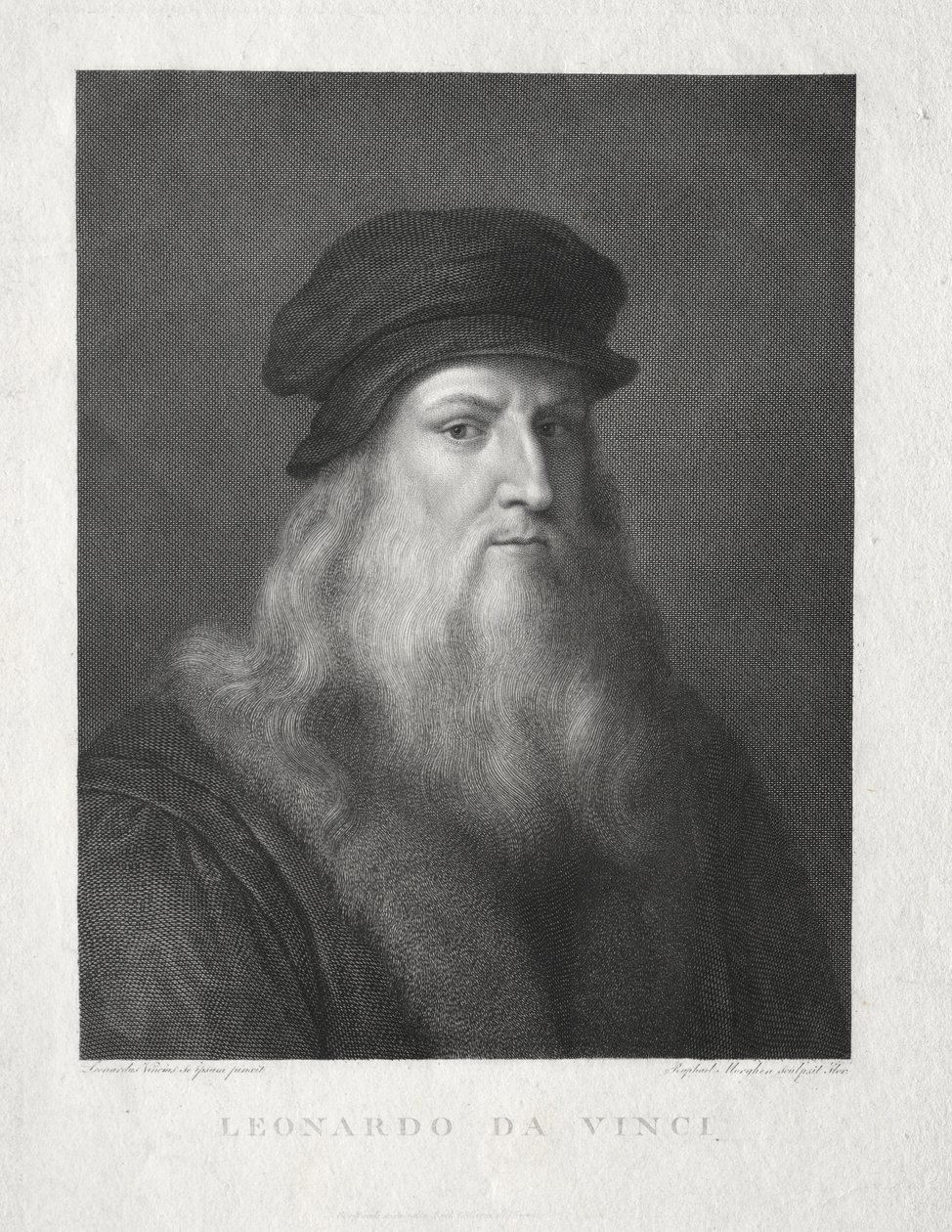 Leonardo da Vinci od Raffaello Morghen