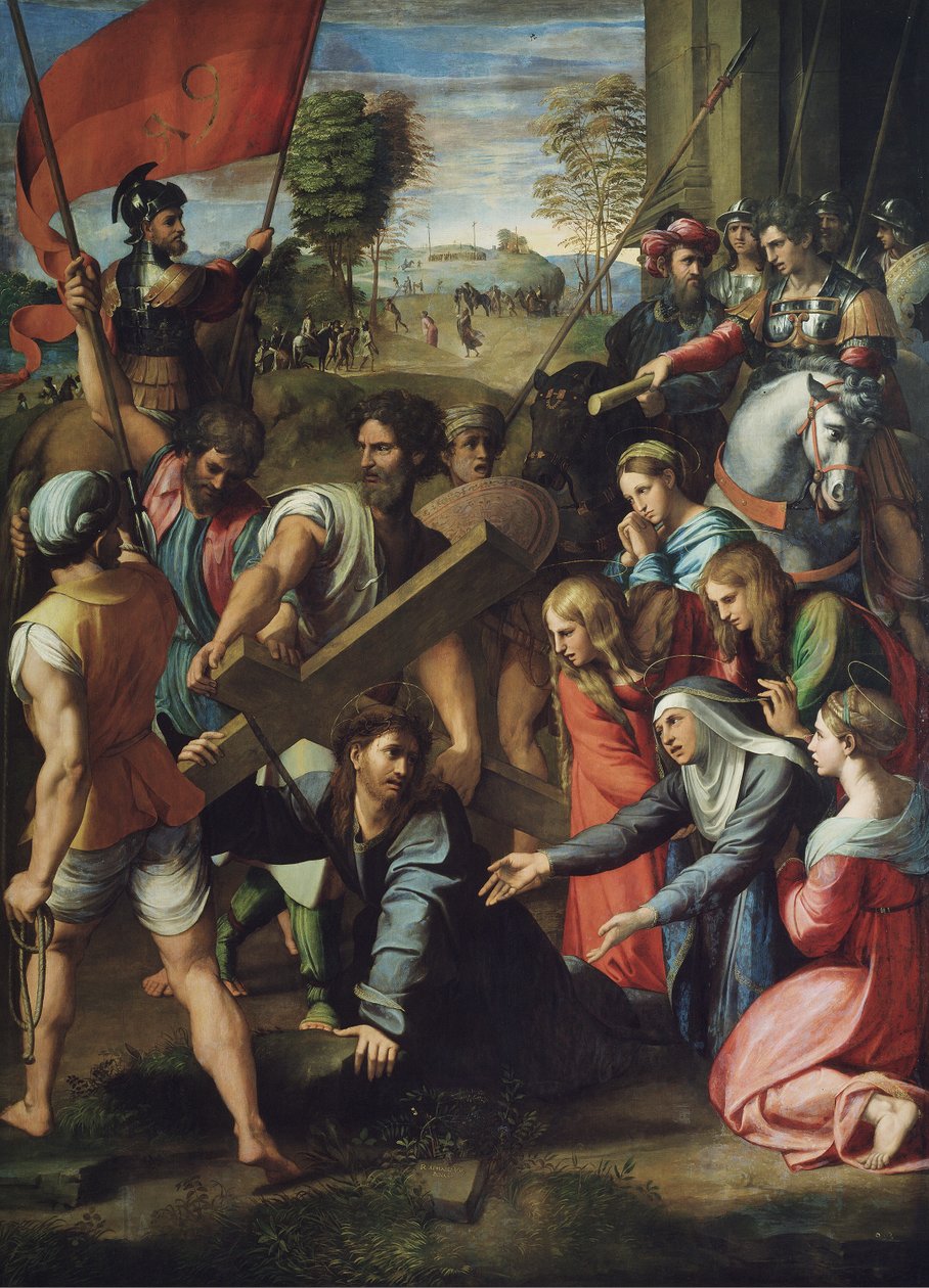Kristus nesoucí kříž od Raffaello Sanzio Raphael