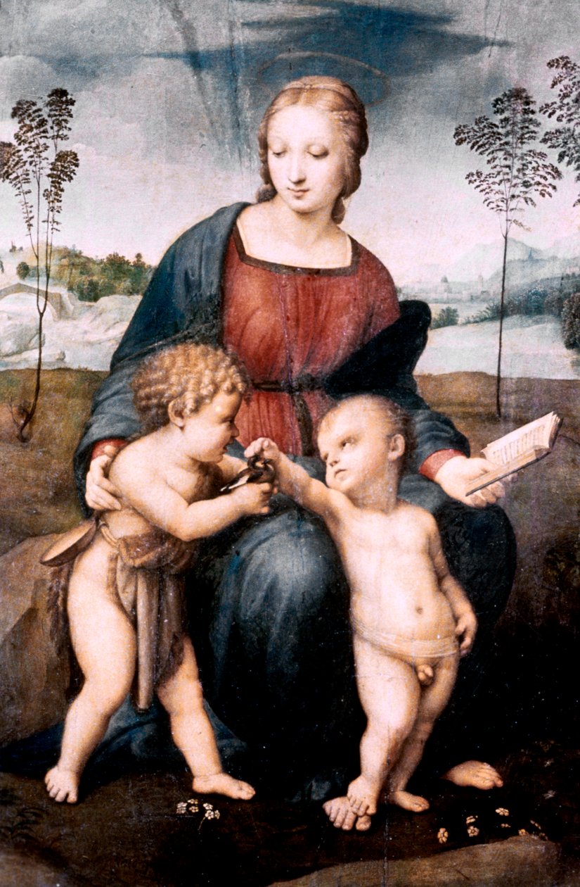 Madona ze Stehlíka, 1507 od Raffaello Sanzio Raphael
