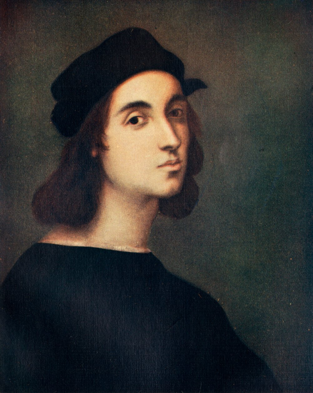 Portrét Raphaela, c1505, c1912 od Raffaello Sanzio Raphael