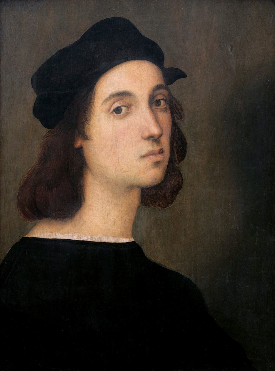Autoportrét, 1505-1506 od Raffaello Sanzio Raphael