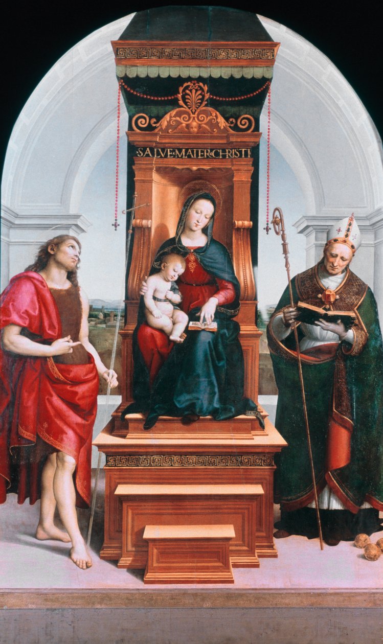 The Ansidei Madonna, 1505 od Raffaello Sanzio Raphael
