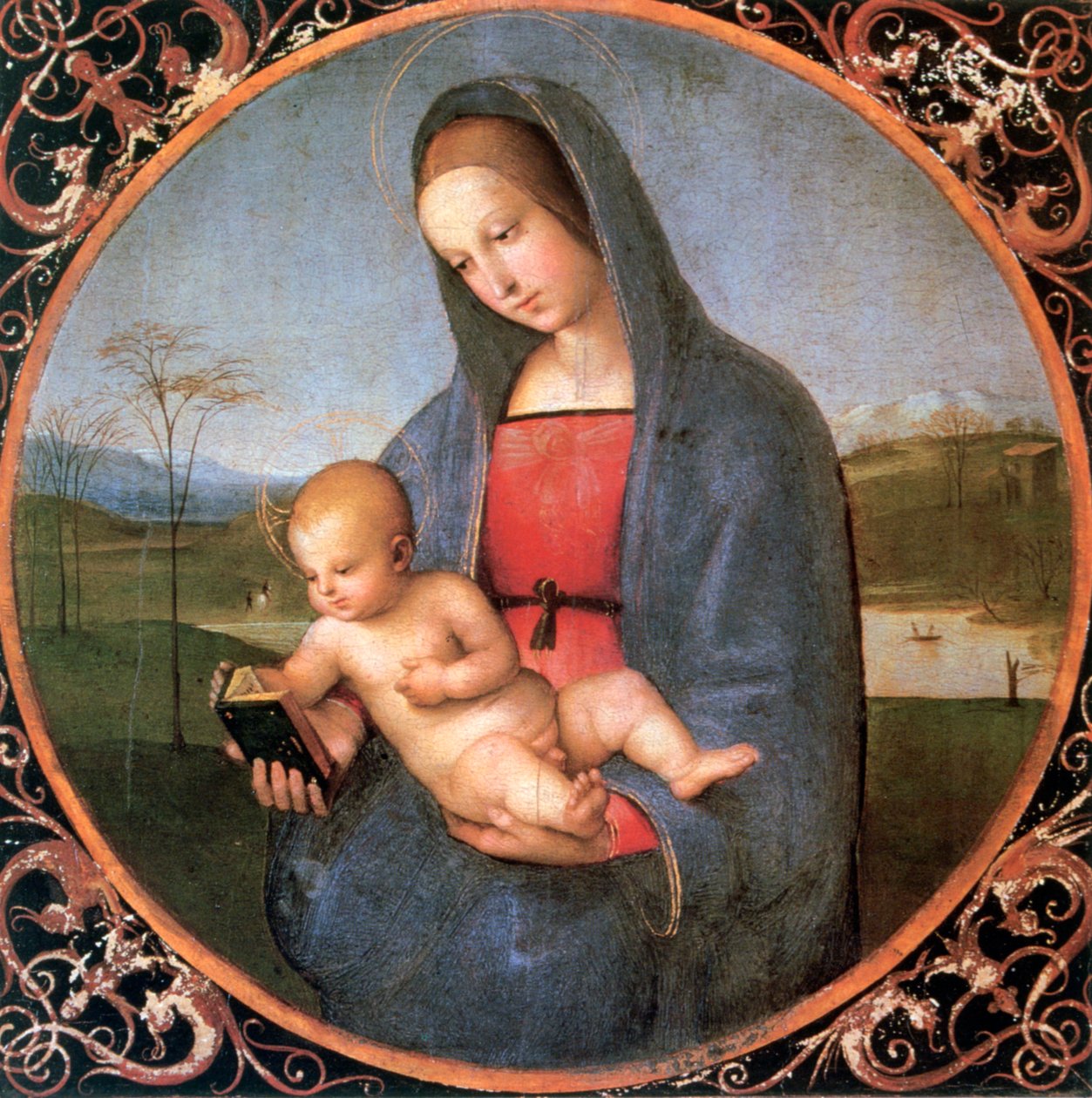 Madonna Conestabile, 1502-1503 od Raffaello Sanzio Raphael