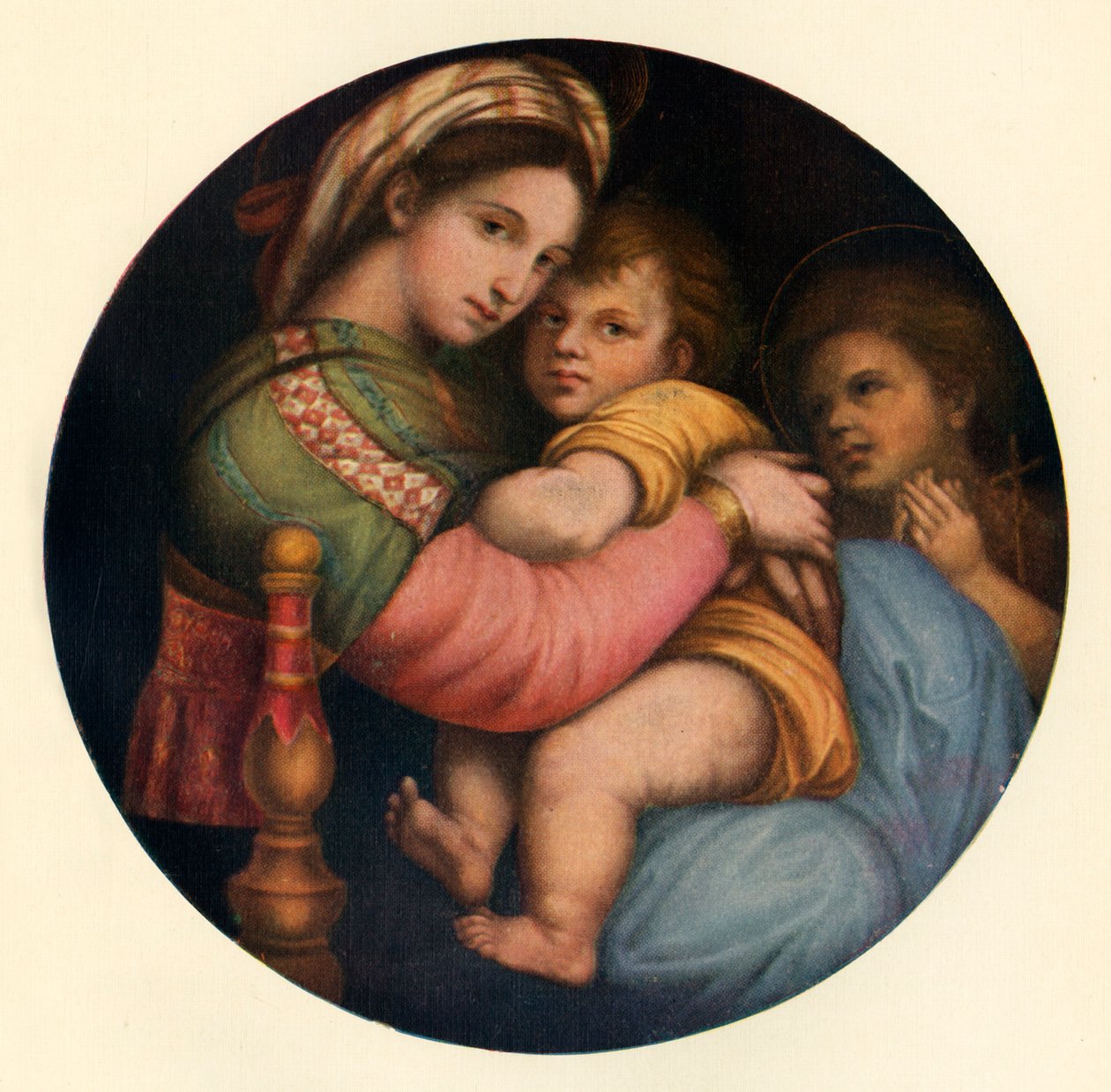 Madonna Della Sedia, c1514, c1912 od Raffaello Sanzio Raphael