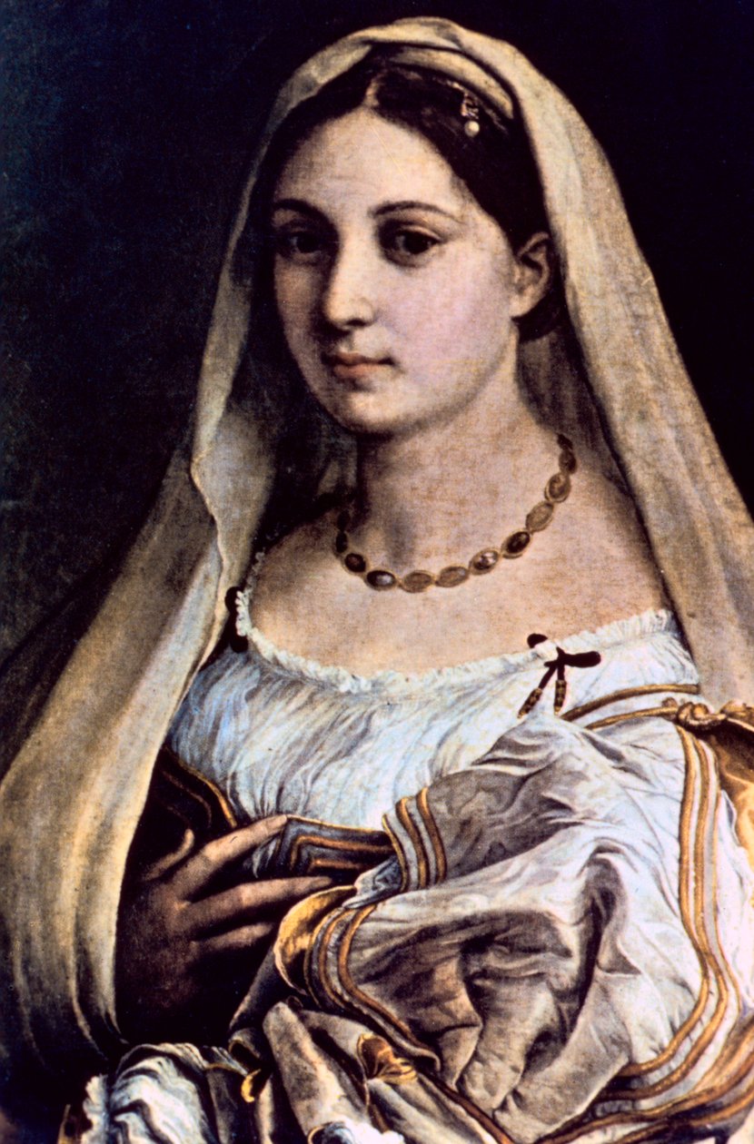 Žena se závojem La Donna Velata, 151213 od Raffaello Sanzio Raphael