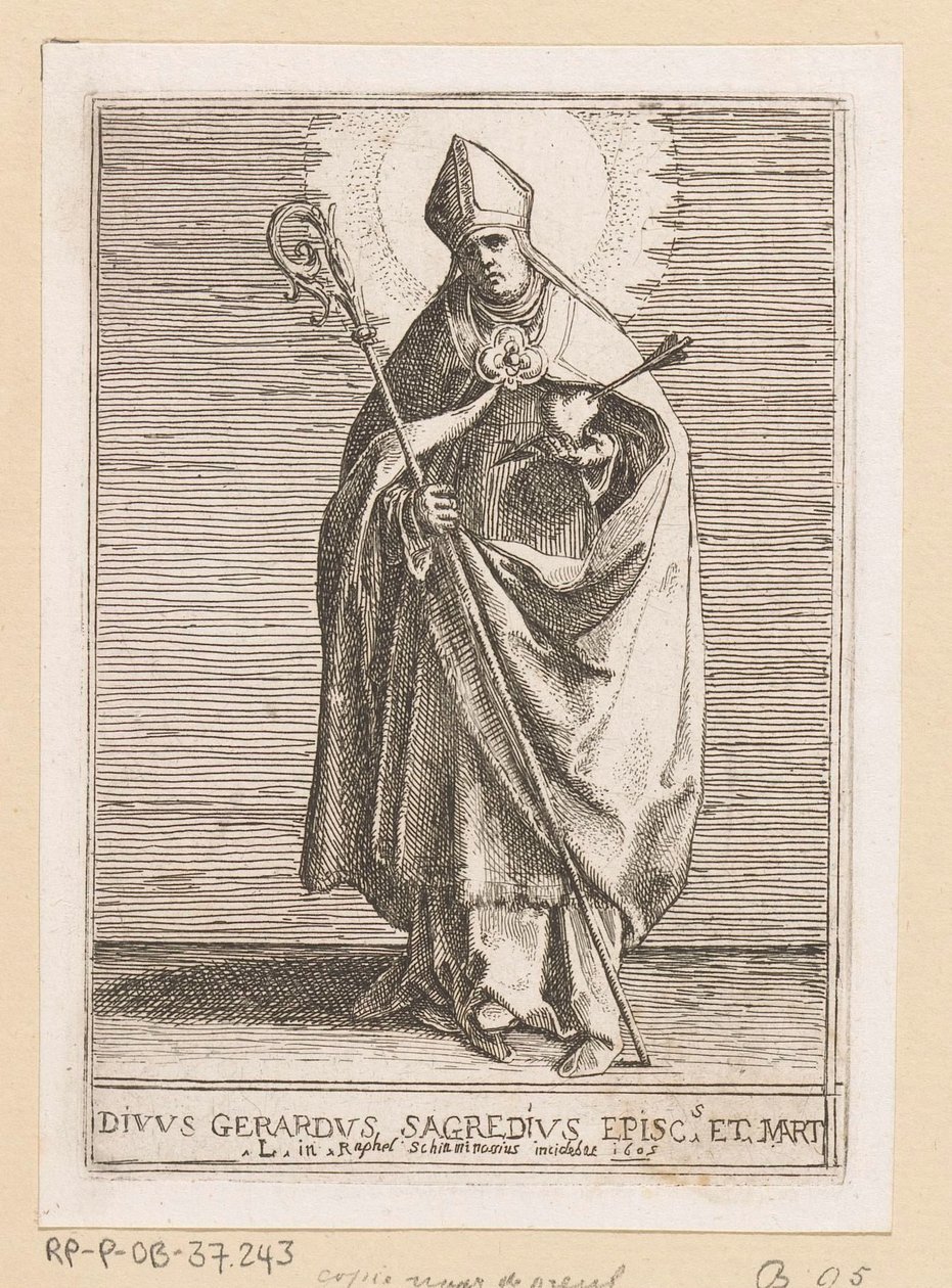 Svatý Gerard Sagredo od Raffaello Schiaminossi