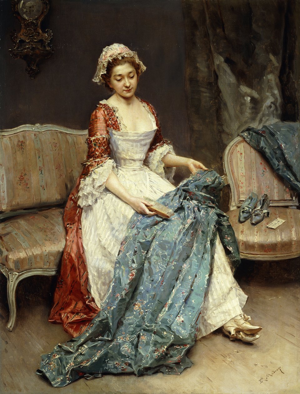 po plese, od Raimundo de Madrazo y Garreta