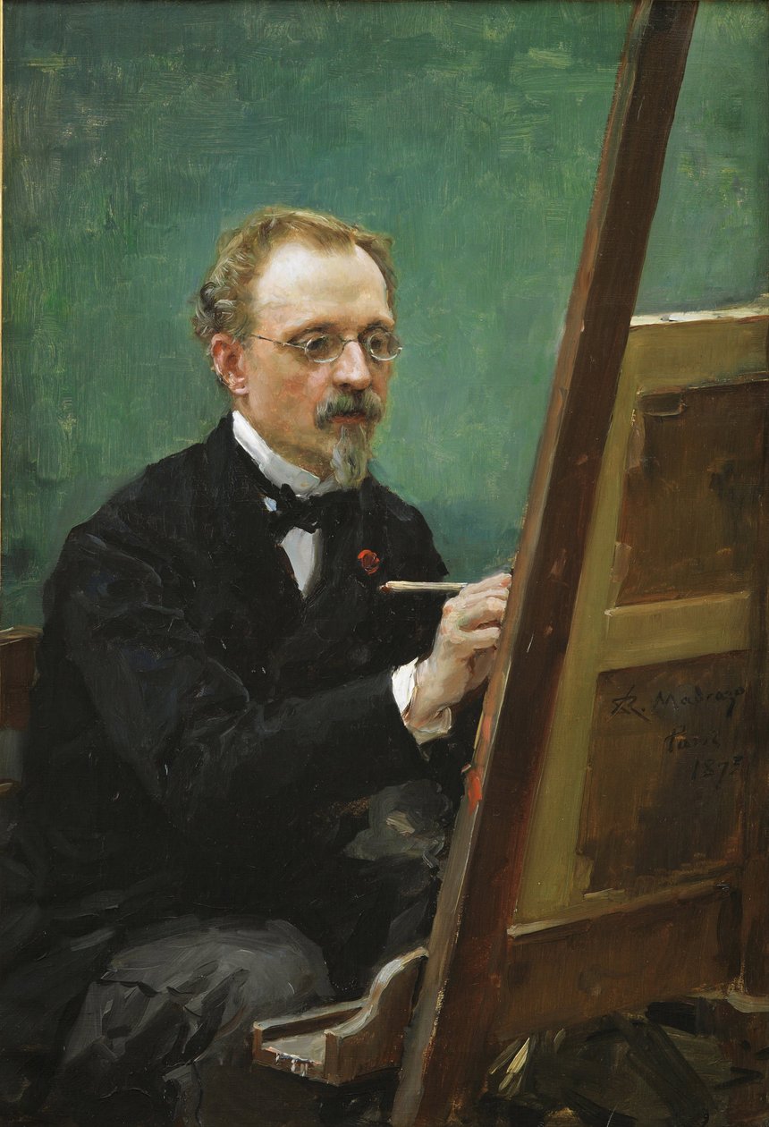 Portrét Federica de Madrazo (1815-1894) - obraz Raimundo de Madrazo y Garreta (1841-1920) od Raimundo de Madrazo y Garreta