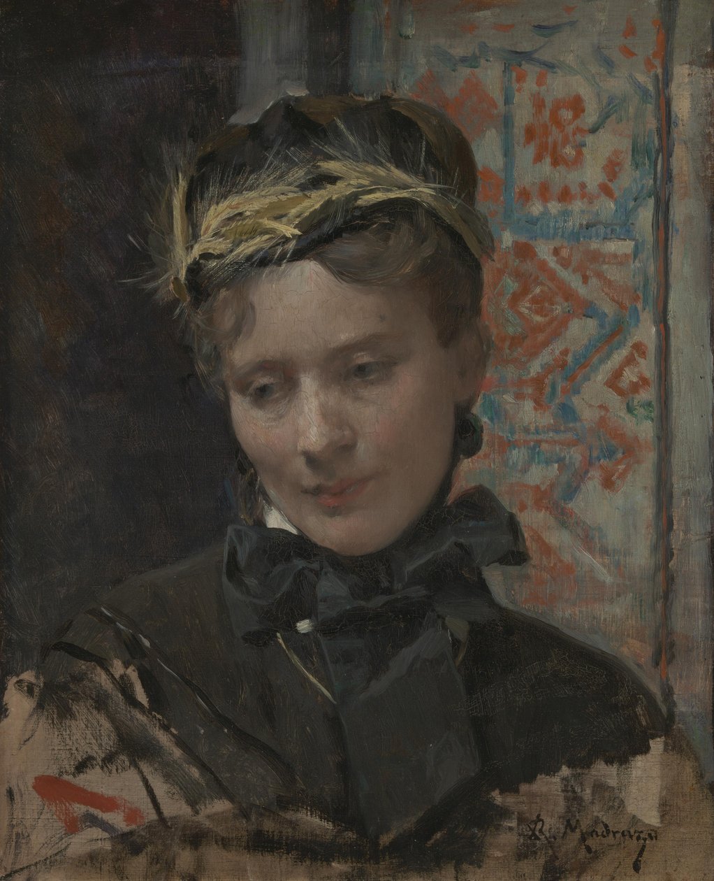 Portrét dámy, 1885-1896 od Raimundo de Madrazo y Garreta